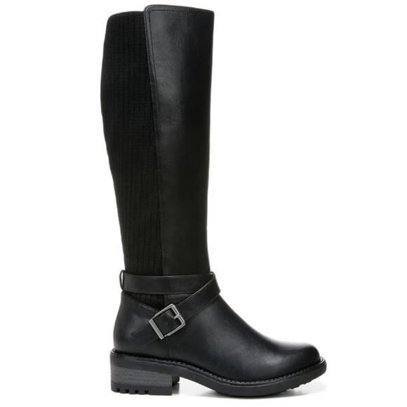 LifeStride Womens Karter Faux Leather Stretch Knee-High Boots - Size 6.5 - Picture 2 of 10